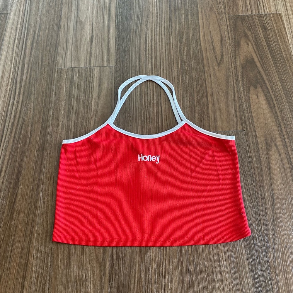 Red Crop Top